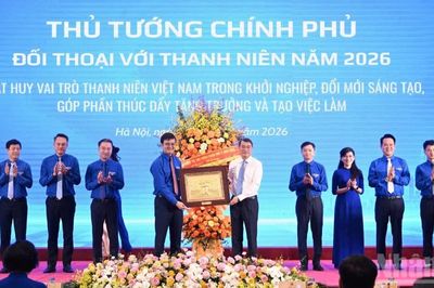 Thủ tướng Chính phủ Lê Minh Hưng đối thoại với thanh niên năm 2026