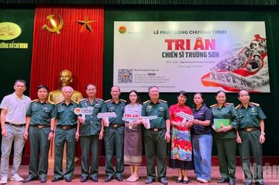 Tiếp nối hành trình tri ân chiến sĩ Trường Sơn