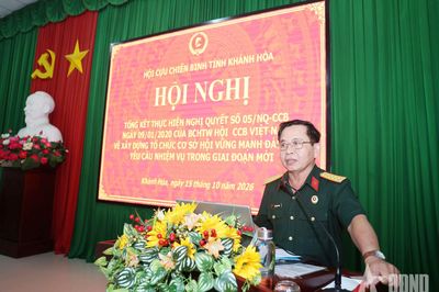 Hội Cựu chiến binh tỉnh Khánh Hòa đổi mới mạnh mẽ nội dung, phương thức hoạt động