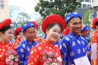 52 cặp đôi hạnh phúc trong Lễ cưới tập thể ở TPHCM