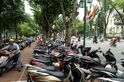 Hà Nội tăng giá trông giữ xe từ 15/10