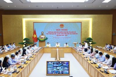 Thủ tướng Lê Minh Hưng chủ trì Hội nghị triển khai Chương trình mục tiêu quốc gia phát triển văn hóa-xã hội, nông thôn, dân tộc miền núi