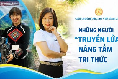 Giải thưởng Phụ nữ Việt Nam năm 2026: Những người 'truyền lửa' nâng tầm tri thức