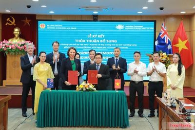 Việt Nam và Australia ký kết Thỏa thuận bổ sung triển khai dự án Aus4Growth lĩnh vực năng lượng