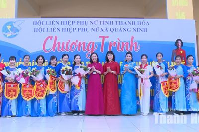 Phụ nữ xã Quảng Ninh sôi nổi chuỗi hoạt động chào mừng Ngày Phụ nữ Việt Nam 20/10