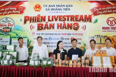 Xã Hoằng Tiến đưa sản phẩm OCOP lên nền tảng số