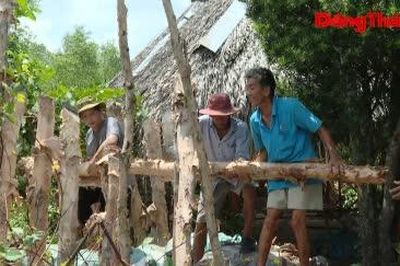 Xã Hiệp Đức chung sức ứng phó triều cường