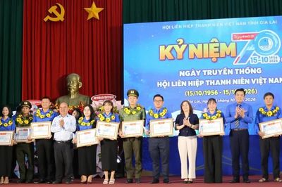 Gia Lai: Kỷ niệm 70 năm Ngày truyền thống Hội LHTN Việt Nam, tuyên dương thanh niên tiêu biểu