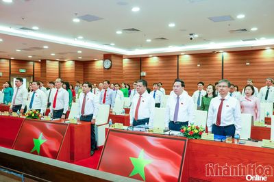 Khai mạc Kỳ họp thứ 3, HĐND tỉnh Khánh Hòa khóa VIII