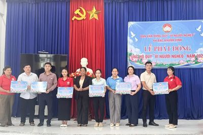 Xã Bắc Khánh Vĩnh phát động ủng hộ Quỹ “Vì người nghèo” năm 2026