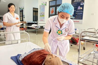 20 thí sinh tham gia Hội thi điều dưỡng, kỹ thuật viên giỏi