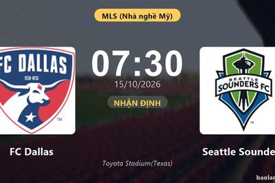 Nhận định FC Dallas vs Seattle Sounders: Cơ hội bám đuổi ngôi đầu