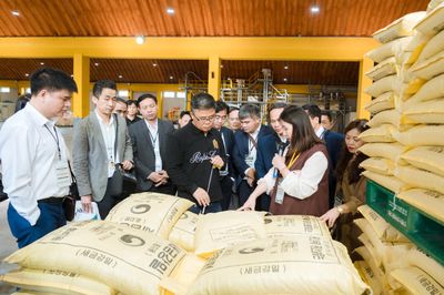 Đoàn công tác tỉnh Ninh Bình: Tìm hiểu kinh nghiệm phát triển chuỗi sản xuất lúa gạo tại thành phố Asan (Hàn Quốc)