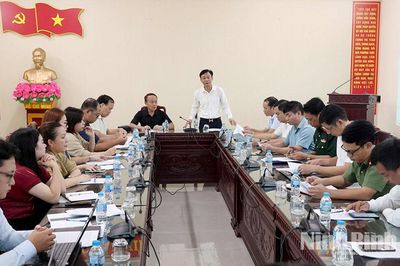 Triển khai công tác tổ chức Giải Bóng đá giao hữu quốc tế 2026 tại Ninh Bình