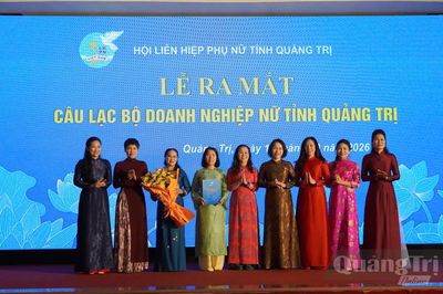 Ra mắt Câu lạc bộ Doanh nghiệp nữ tỉnh Quảng Trị