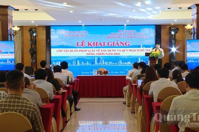 Tập huấn pháp luật về xây dựng, quy hoạch đô thị và nông thôn năm 2026