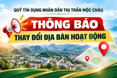 Thông báo: Thay đổi địa bàn hoạt động