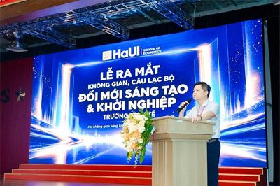 Trường Kinh tế, Đại học Công nghiệp Hà Nội ra mắt Không gian Đổi mới sáng tạo và Khởi nghiệp
