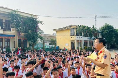 Thái Nguyên: Nâng cao ý thức chấp hành pháp luật trật tự an toàn giao thông tại trường học