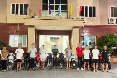 Triệu tập thêm 17 đối tượng đua xe, gây rối trước sân vận động Mỹ Đình