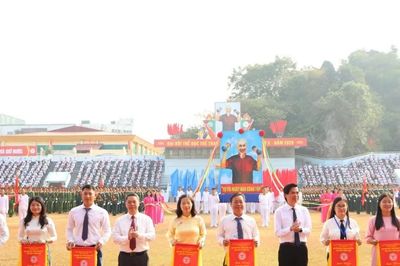 2.500 vận động viên tranh tài tại Đại hội thể dục thể thao tỉnh Lạng Sơn lần thứ X