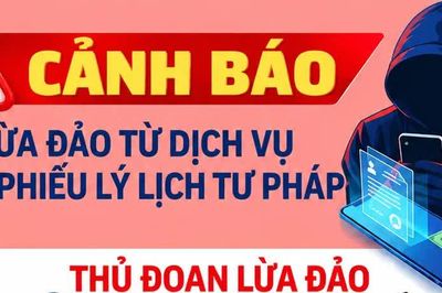 Công an cảnh báo thủ đoạn lừa đảo qua dịch vụ làm phiếu lý lịch tư pháp