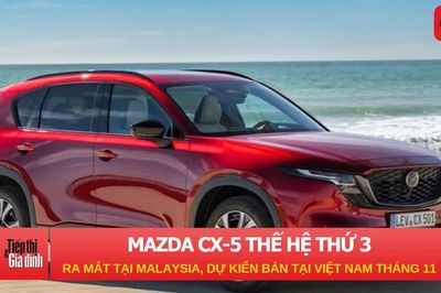 Mazda CX-5 thế hệ thứ ba ra mắt tại Malaysia, dự kiến bán tại Việt Nam tháng 11