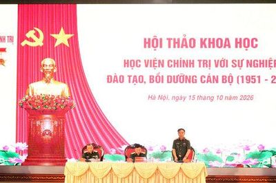 Học viện Chính trị: Nâng cao chất lượng đào tạo cán bộ đáp ứng yêu cầu xây dựng Quân đội hiện đại