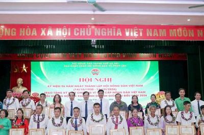 Xã Thiên Lộc biểu dương các hộ nông dân sản xuất, kinh doanh giỏi