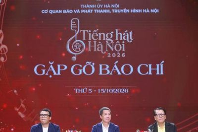 'Tiếng hát Hà Nội 2026': Phát triển thế hệ nghệ sĩ mới, đóng góp xây dựng công nghiệp văn hóa Thủ đô
