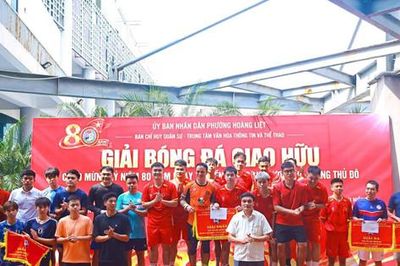 Phường Hoàng Liệt: Nhiều hoạt động kỷ niệm 80 năm Ngày truyền thống Lực lượng vũ trang Thủ đô