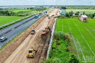 Dự án mở rộng đường cao tốc Thành phố Hồ Chí Minh-Trung Lương-Mỹ Thuận thiếu mặt bằng
