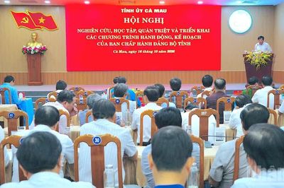 Đổi mới nhận thức, đưa các nghị quyết của Đảng vào cuộc sống tại Cà Mau