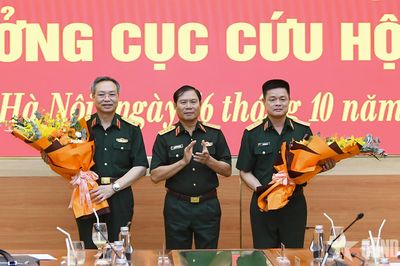 Bàn giao nhiệm vụ Cục trưởng Cục Cứu hộ - Cứu nạn, Bộ Tổng Tham mưu