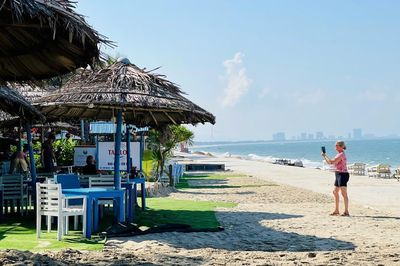 Cận cảnh tuyến kè khẩn cấp khu vực Hội An sắp về đích
