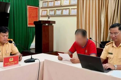 Tiếc tiền phạt, tài xế đăng tin sai về cảnh sát giao thông