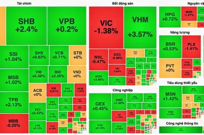 'Cổ phiếu Vua' bứt phá, VN-Index bật tăng sau 7 phiên giảm