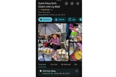 Gánh Mưu Sinh trên Google Maps gây sốt vì ý tưởng tử tế
