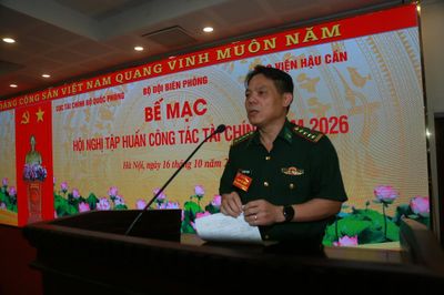 Bế mạc Hội nghị tập huấn công tác tài chính trong toàn lực lượng năm 2026