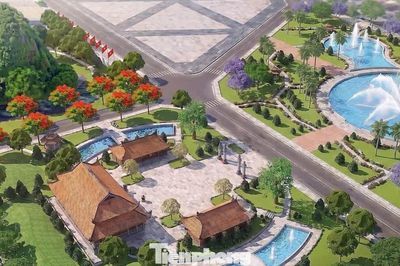 Hình ảnh quảng trường rộng 4,5ha đầu tiên ở Lạng Sơn