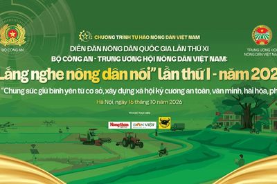 Diễn đàn 'Lắng nghe nông dân nói' lần thứ I năm 2026: Chung sức giữ gìn bình yên từ cơ sở