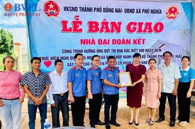 VKSND TP Đồng Nai phối hợp trao nhà Đại đoàn kết cho hộ nghèo tại xã Phú Nghĩa