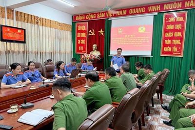 VKSND khu vực 4, tỉnh Tuyên Quang ký quy chế phối hợp công tác với Công an 15 xã, phường