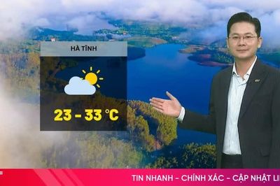 Dự báo thời tiết Hà Tĩnh ngày 16/10: Ngày trời nắng, nhiệt độ 33 độ C
