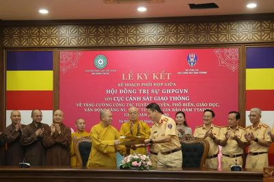 Tuyên truyền về an toàn giao thông thông qua triết lý đạo đức của Phật giáo