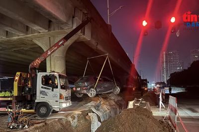 Lái xe lọt hào cáp ngầm: Không đủ thời gian xử lý tình huống
