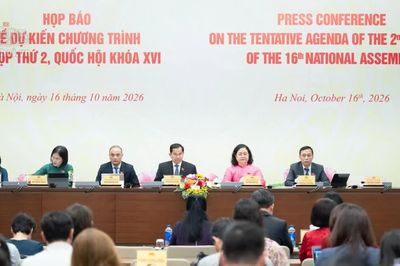 Kỳ họp thứ 2, Quốc hội khóa XVI dự kiến kéo dài 28 ngày
