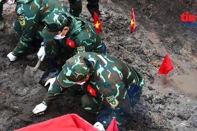 TP Hồ Chí Minh tìm thấy nhiều hài cốt liệt sĩ trong ngày 16/10