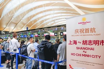 Sun PhuQuoc Airways khai thác đường bay hàng ngày Thượng Hải - TP.HCM
