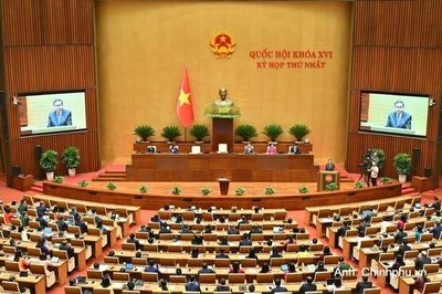 Ngày 17/10, Quốc hội khóa XVI khai mạc Kỳ họp thứ 2